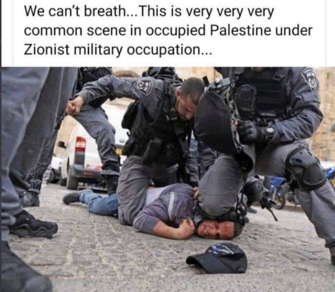 SarahAb1823's tweet photo. This is happening more than 400 years ago in #Palestine for innocent people whose only crime is that they want to live in peace in their stolen land and no one ever cares about them.
#BLACK_LIVES_MATTER 
#PalestinianLivesMatter
#MuslimLivesMatter 
#AllLivesMatter 
#georgesfloyd https://t.co/KYVzbI5TmE