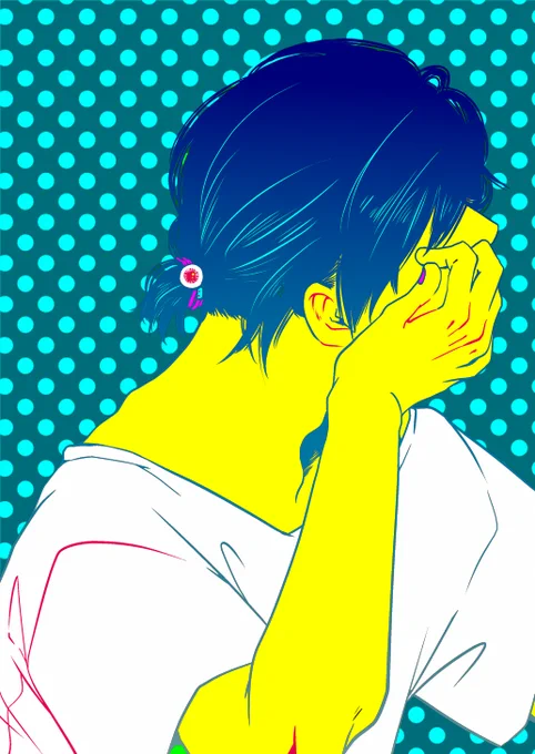 髪を結んでいると聞いて 