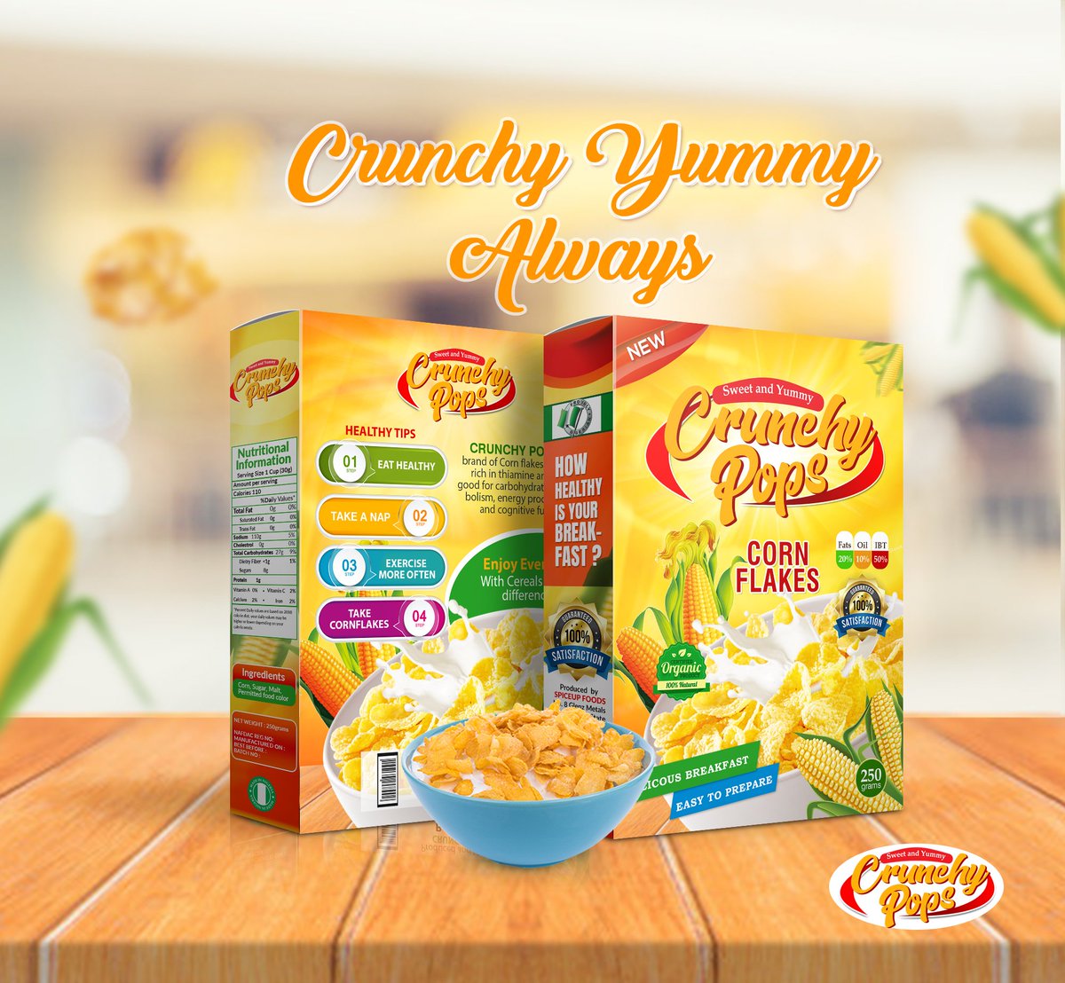 packagingdesig_'s tweet image. Here is a product design i made for @Crunchypops 
Best option when it comes to Delicious, Crunchy and yummy breakfast.

 #Branding
#GraphicDesign
#Designpackaging @DoleSunshine
@Cereals_Canada #Packaging #schoolreopening
#Packagingdesign
#Packagingproduct
#design  #Tife