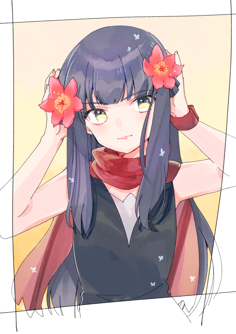 ヒカリ(ポケモントレーナー) 「似合っていますか 」|こひろのイラスト