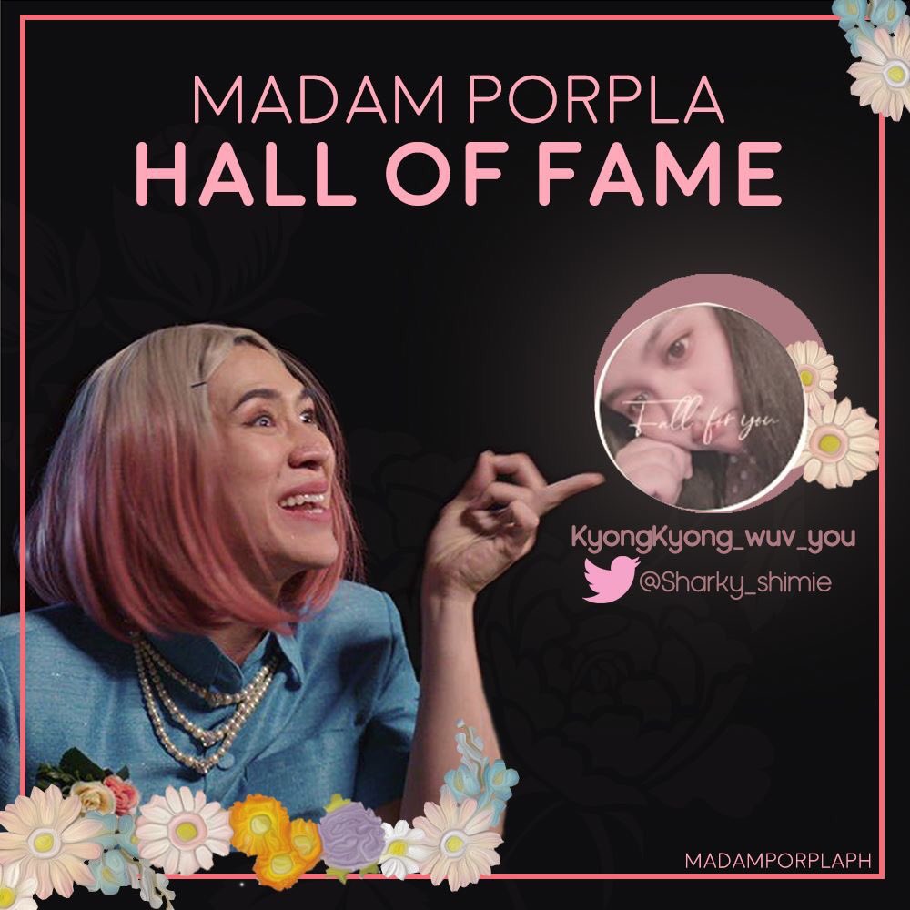 MadamPorplaPH's tweet photo. 🎖 MADAM PORPLA HALL OF FAME 🎖
Ang pangalawang nakapasok sa Hall of Fame (Tenants) ay si @Sharky_shimie from Twitter.
🎨: Admin Y
#MadamPorplaHallOfFame #BestTenants
#YYYมันส์เว่อร์นะ #YYYtheseries https://t.co/gTIQTMRtgk