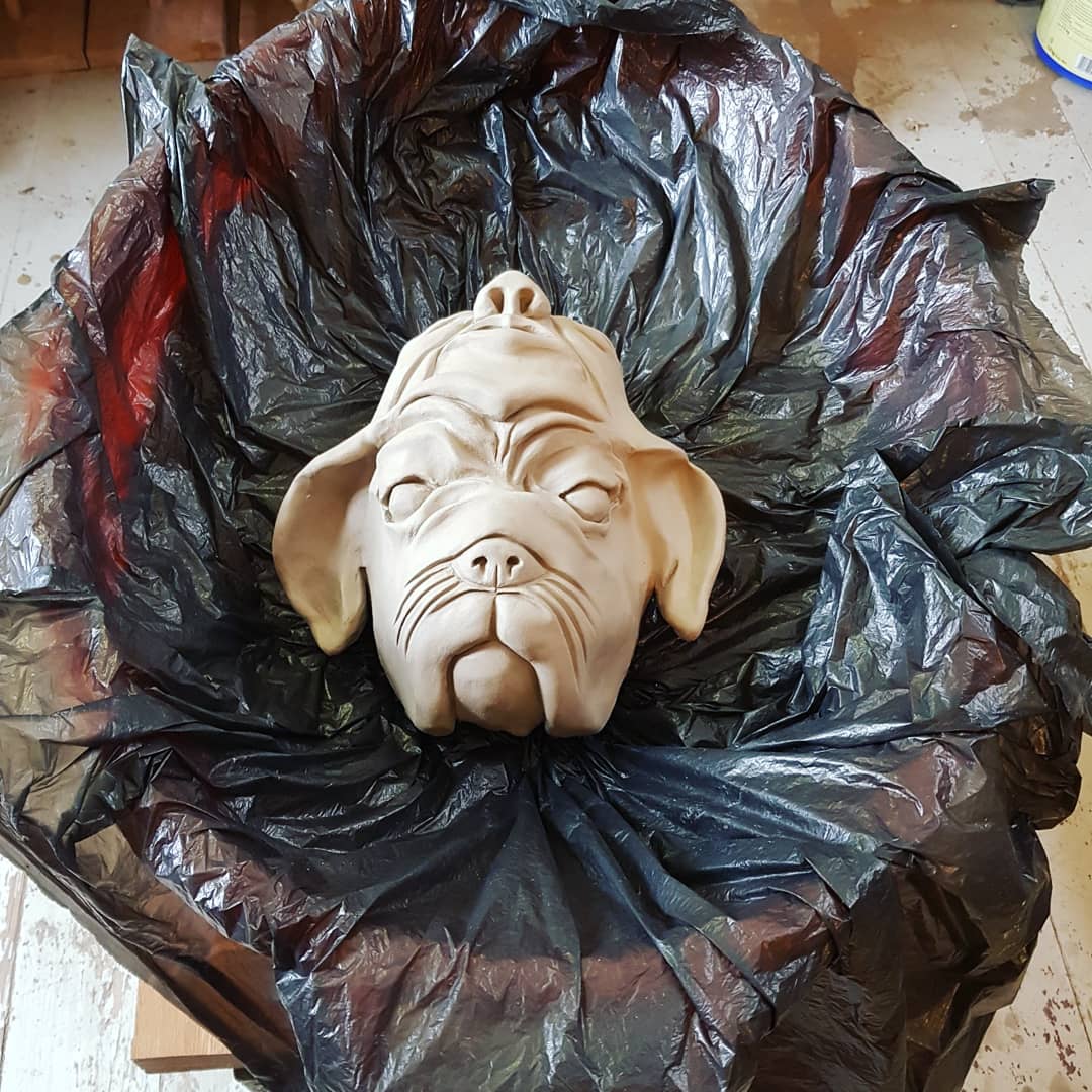 JuliaRaab's tweet photo. #figurenbau im Atelier fiese8 für die neue Produktion zum Thema #depression - "Der schwarze Hund"
Die Premiere streben wir im Oktober im WUK Theaterquartier an. Stimmt's @WukTom? https://t.co/BQGZH08qSw