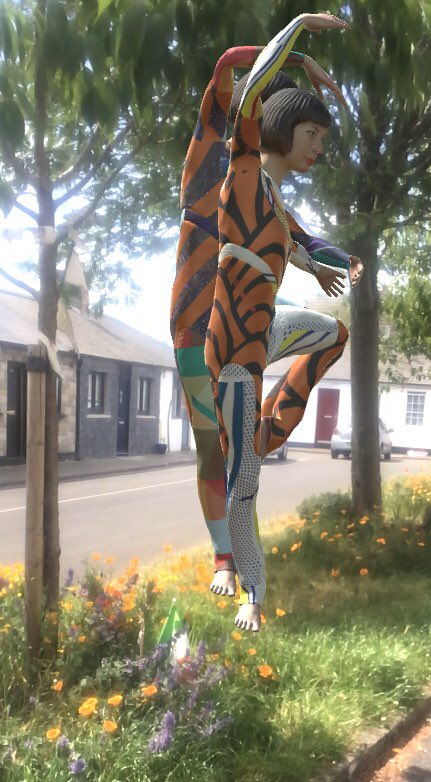 StephDickenson's tweet photo. So, this is my fab day job visiting my fab community - today an AR app that invites dancers into your own environment. You can download it & more info here: https://t.co/FrTuIonG15 - #DanceTrail
#DDFDigitalCapsule https://t.co/R2NFk7ozEt