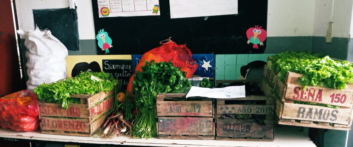 Gen_Futuro's tweet photo. Gracias a la Unión de Trabajadores de Carga y Descarga de la República Argentina por la donación de alimentos frescos a la Escuela Primaria N°80 de #Savoia que asiste a sus alumnos durante la pandemia. 👦🏻🧒🏻 🥔 🍠 🍅 🥬🍆 
#SeamosSolidarios #GenerandoIgualdadDeOportunidades https://t.co/tMvUCvXs0J