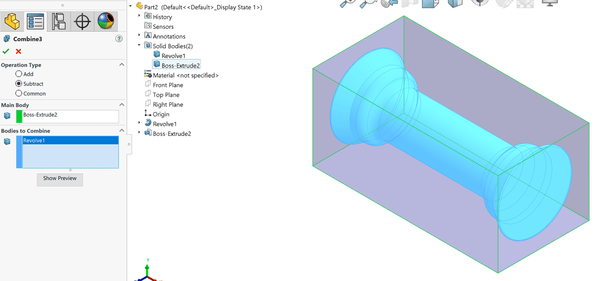 CATISOLIDWORKS's tweet photo. The SOLIDWORKS Combine Tool is awesome for Multibody Design. Here's how it works:https://t.co/JL6FqoDVsk https://t.co/usrFcrZkB1