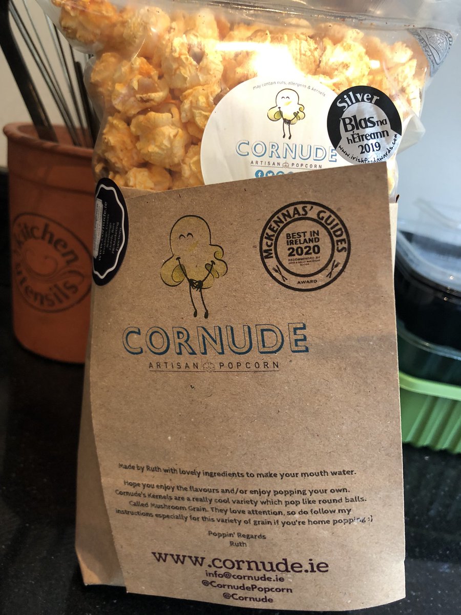 kodomonster's tweet photo. Thanks for the delivery of award winning paprika and lime popcorn @CornudePopcorn #lovetheliberties 👌👌 https://t.co/Zx9RlEg89i