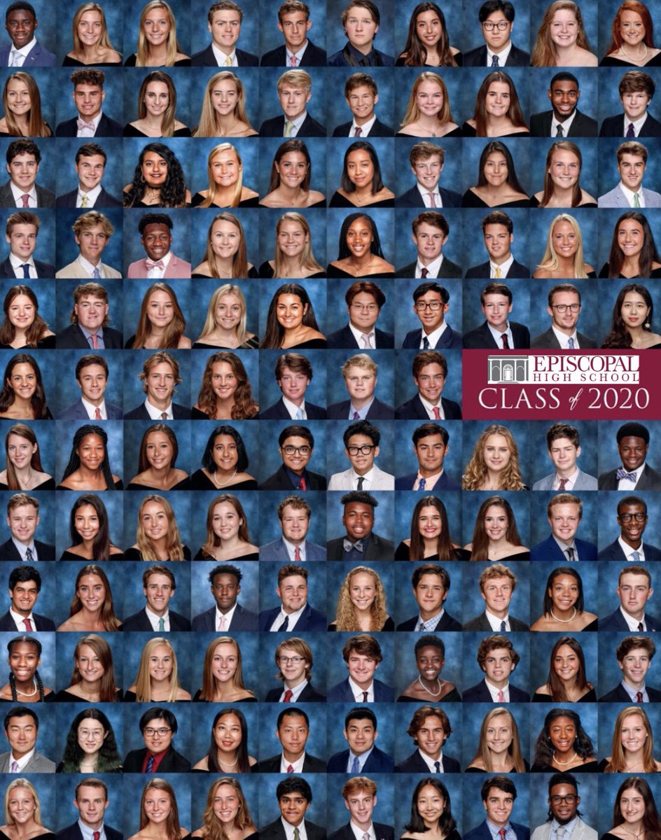 EpiscopalHS's tweet photo. Today, we honor the achievements of the Class of 2020! Please join us at 10:30 a.m. EST for a virtual Senior Send-Off here: https://t.co/QDiCjYwcwv. Congratulations and we can’t wait to see you all back on the Holy Hill! #EHSSeniors #EHSAlumni #EHSSeniorSendoff #ClassOf2020 https://t.co/6GKiKIYC87
