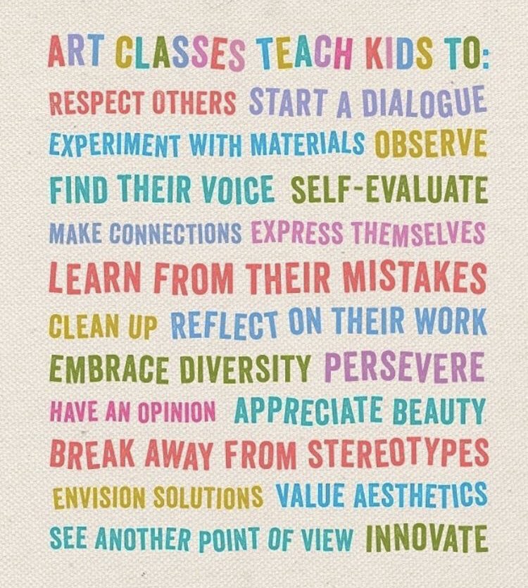 Art rocks. This has been your public service announcement for the day. Carry on.