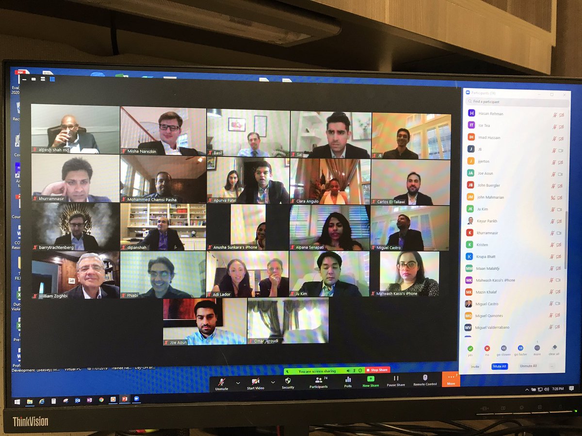 What a night! 🎉💙 Our Virtual 2020 Fellowships Graduation was a success. 💻👏Even though graduation looked different this year, the achievement is still the same. Congrats to our graduating fellows!! Your futures are bright! 🌟🥳 #hmhfellow #accfit