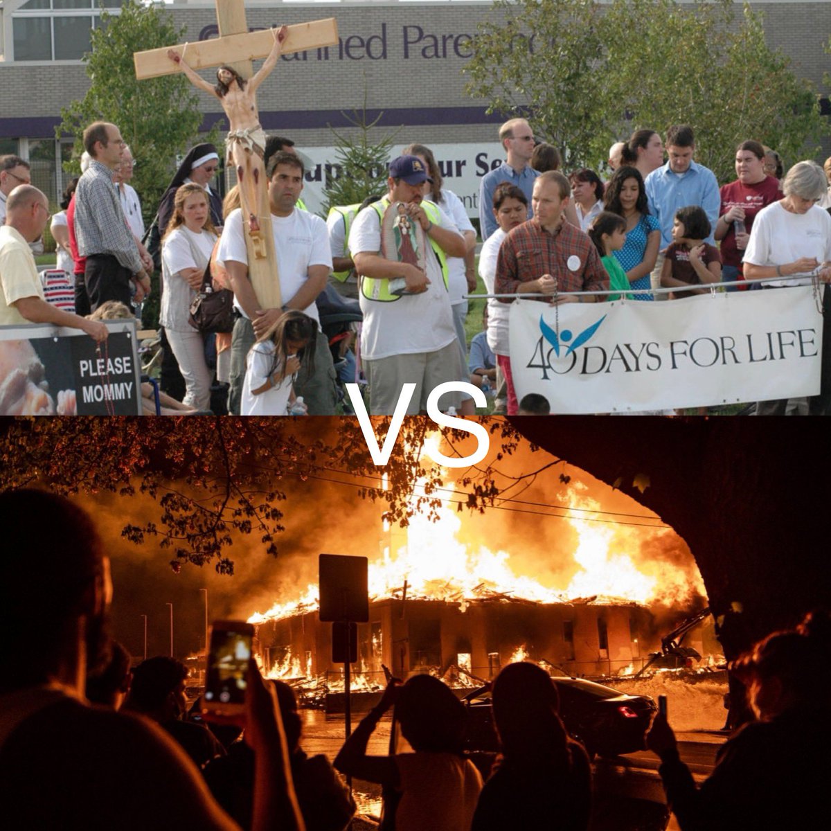 unholyhypocrisy's tweet image. 125,000 babies being murdered by their own mothers EACH DAY results in peaceful protests in front of Planned Parenthood. Meanwhile, Minneapolis is on fire because of the media’s rhetorical affairs. @LilaGraceRose @DonaldJTrumpJr @POTUS #GeorgeFlyod #protests #protestsafely