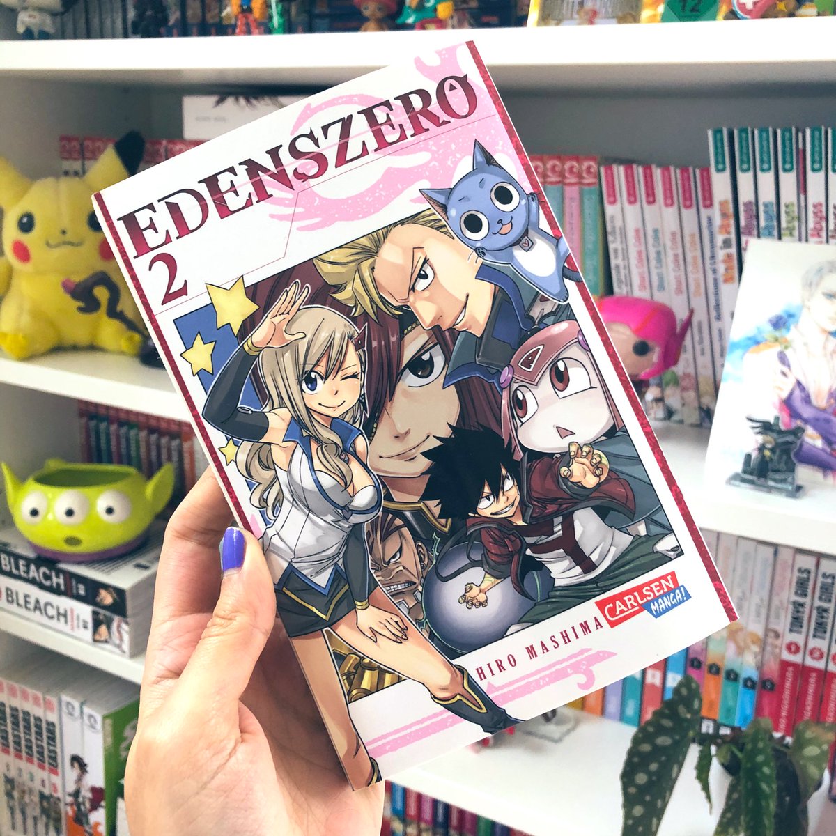 #MyMangaYear || Nr. 38
Nachdem der Manga nun ewig hier rum lag, hab ich auch mal endlich den zweiten Band von Edens Zero gelesen. Die Geschichte ist ganz süß und den dritten Band hab ich auch da. Dann müsste ich die Reihe erst mal weiter kaufen. 😅