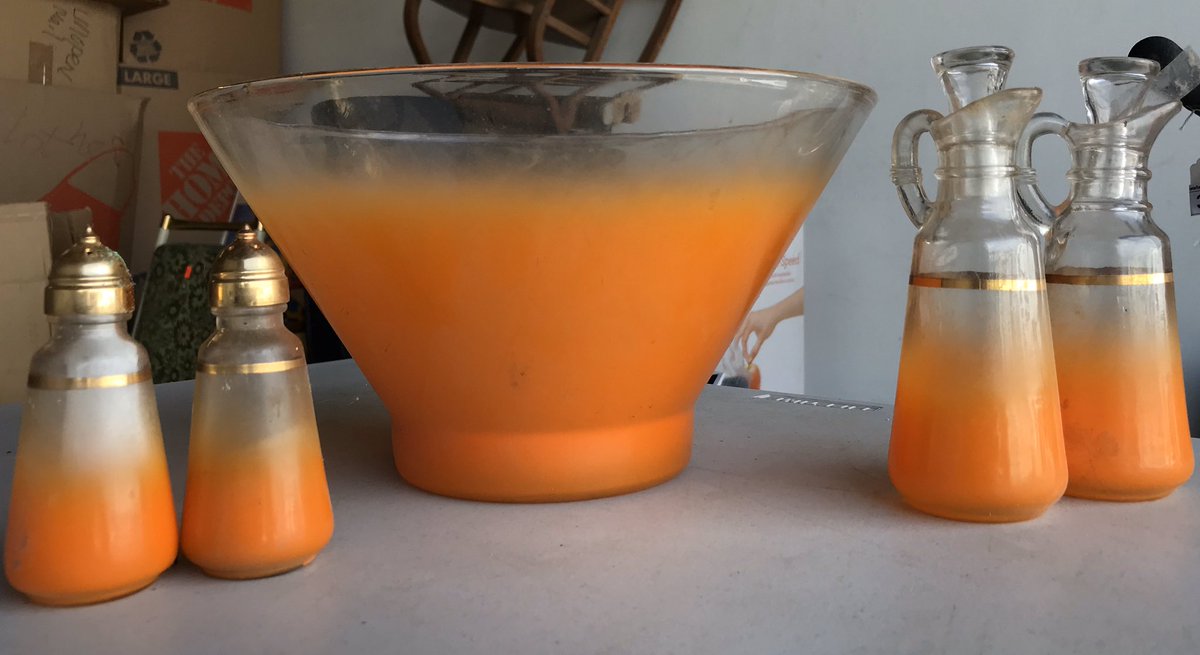 BCVMkt's tweet photo. Wow look at this orange fade Blendo Salad Art!! It’s almost too pretty to use at your next party, almost. https://t.co/pNGgeVq8xd