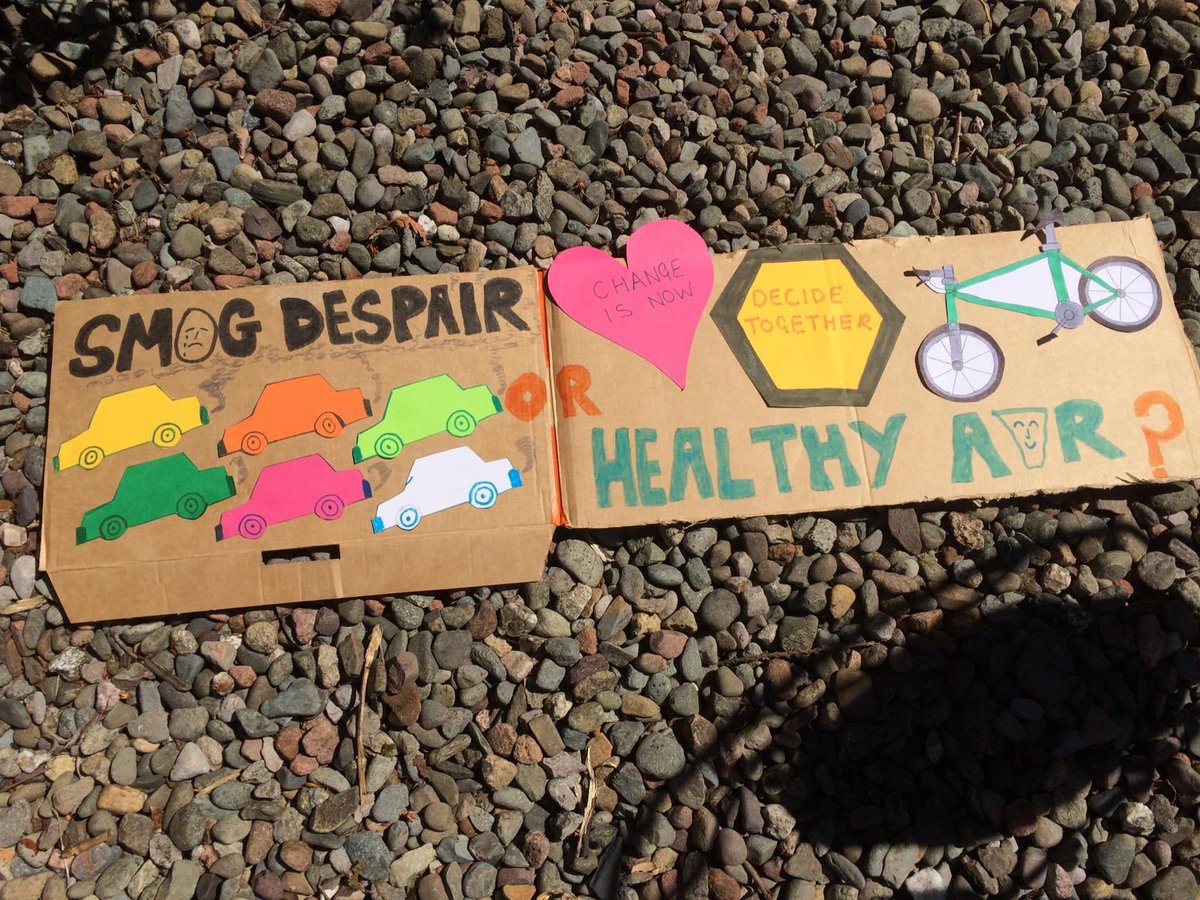 We can refuse to race back to the ‘old normal’ of deadly air pollution, car-clogged streets, & a hostile environment for the other creatures. We reject the ‘normalcy’ of 7 in every 100 deaths in Newham being caused by air pollution, & of having the poorest air quality in the UK.