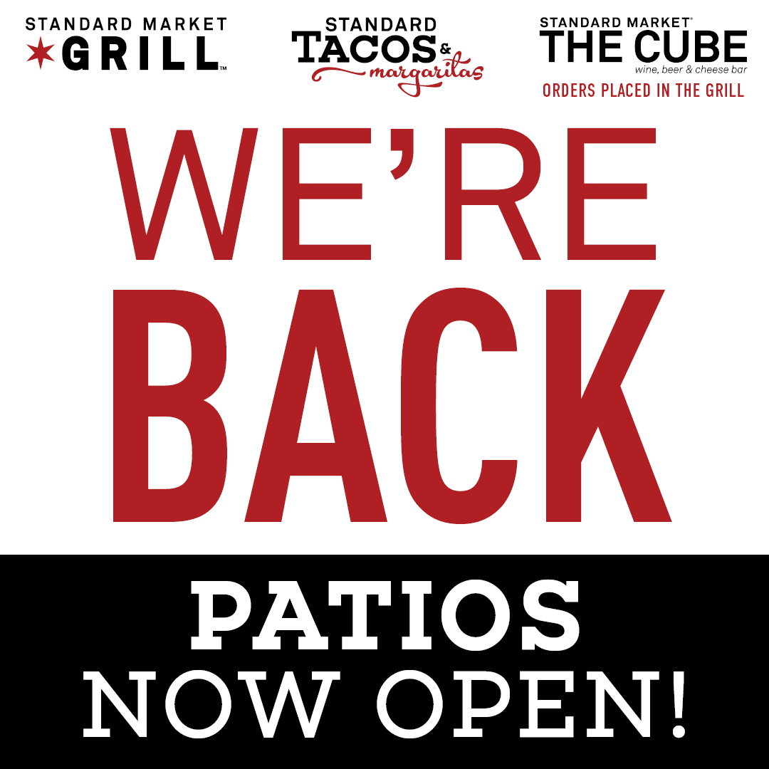 StandardMarket's tweet image. What a wonderful way to spend a Saturday—Lunch &amp;amp; Dinner on one of our patios! #standardmarket #standardmkgrill #standardtacos #reopening #wereback #westmont #weekend #patiodining #patiolife #patios #summer #lunch #dinner