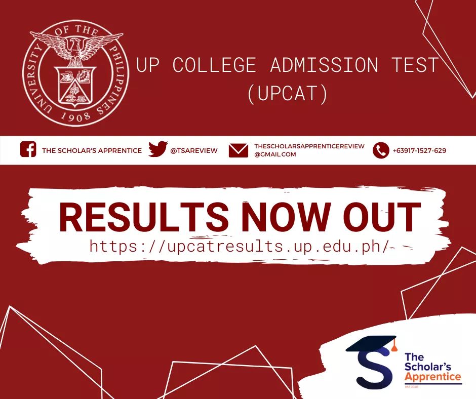 TSAReview's tweet photo. From The Scholar's Apprentice Review Center, congratulations to all the passers of the 2020 University of the Philippines College Admission Test! 

You may access the list here:
https://t.co/gOrxLJcqcJ https://t.co/DZ0h6W1PLc