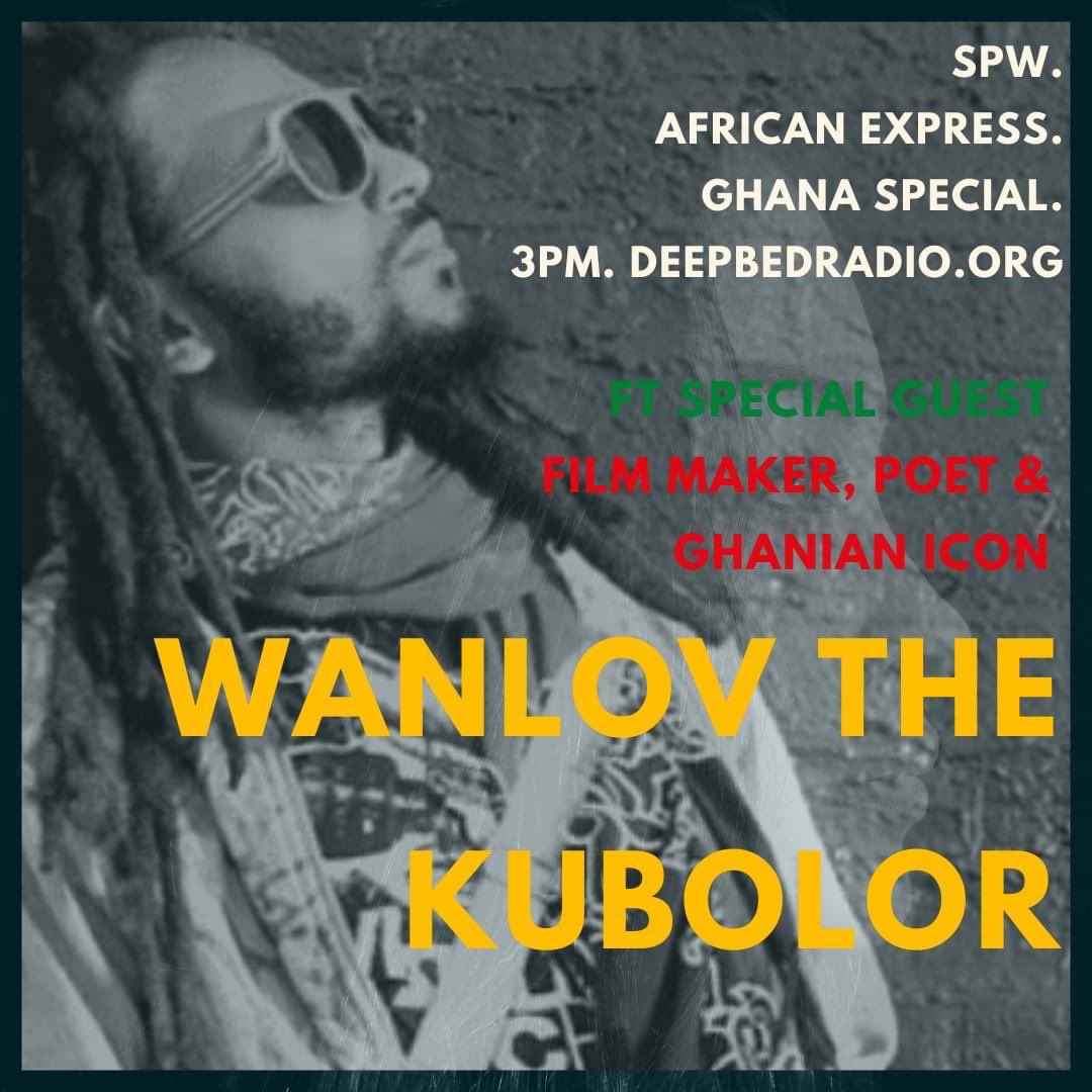 swatsonm's tweet photo. Tune in to me on #deepbedradio at 3pm (GMT) TODAY for some top Ghanaian tunes selected by @wanlov and me!
.
@senadagadu @BlitzAmbassador @manifestive @deborahvanessa7 @mensamusic @FOKNBOIS @stonebwoyb @worlasiofficial #ghana #music #highlife #hiplife #africanexpress #SPW https://t.co/9iHrykSOL0