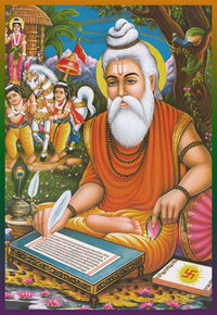 Let's know abt some ancient poets of our country.. Whose names hv gone blurred with time.. A Thread. Valmiki:Maharishi Valmiki is the author of the holy epic 'Ramayana,' which consists of nearly 24,000 verses.