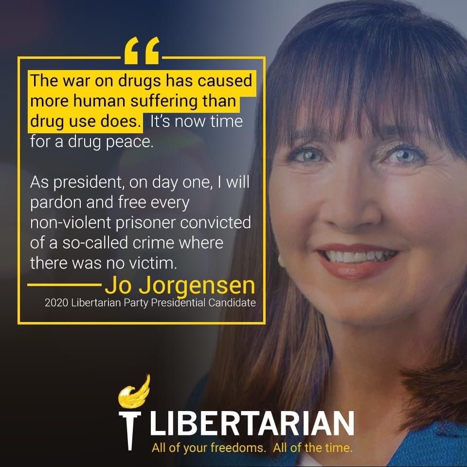 Jo Jorgensen On Twitter You Can Help Me Get There Donate At Https T Co Tmy0qrqxed