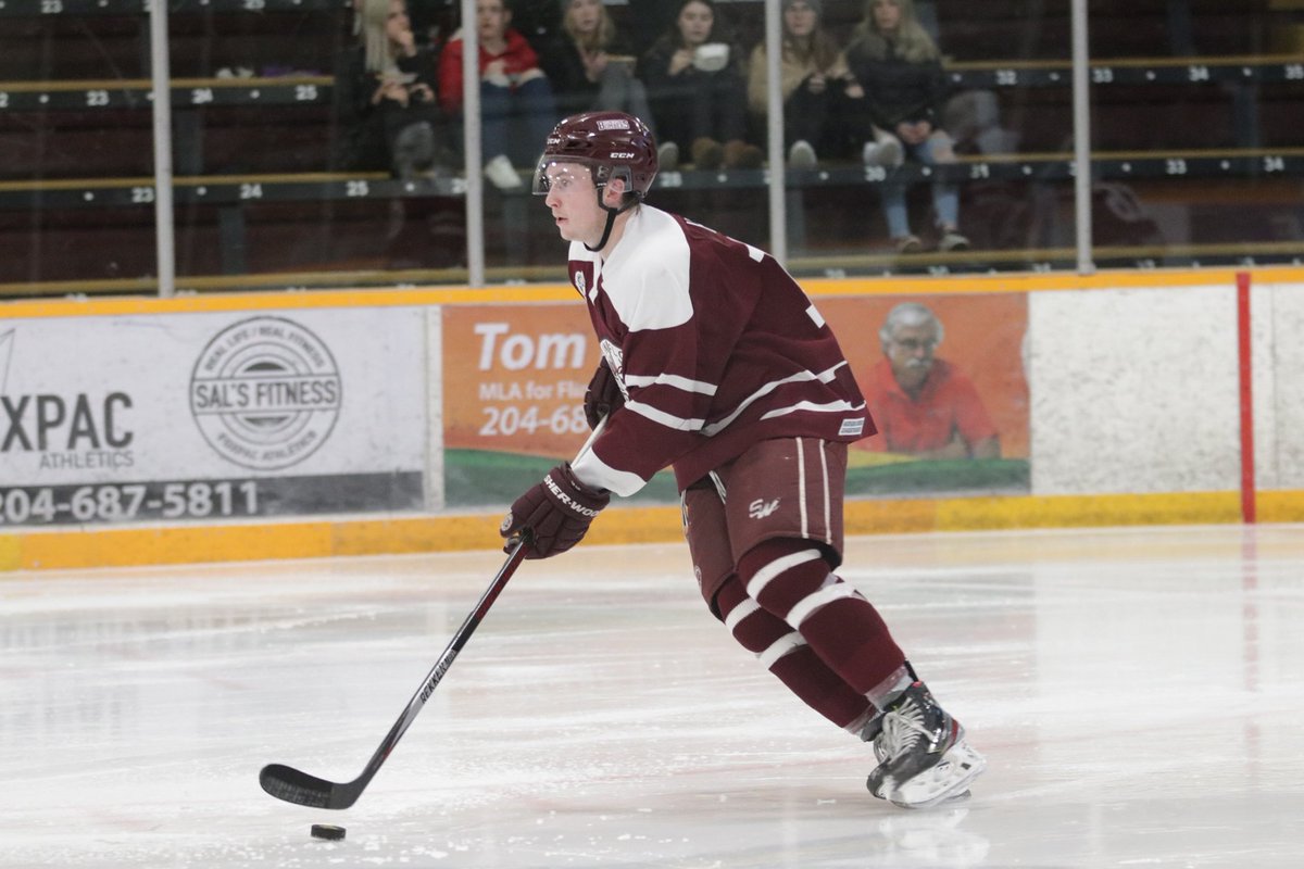 FFBombers's tweet photo. The Bombers are proud to announce that defenceman Dane Hirst has committed to @AUSpartanhockey and will suit up with the Spartans this fall 

After being acquired from Kindersley, Hirst produced 33 points in 36 games

The Spartans compete in the NCHA @NCAADIII  Conference https://t.co/i6hxZkTEzl