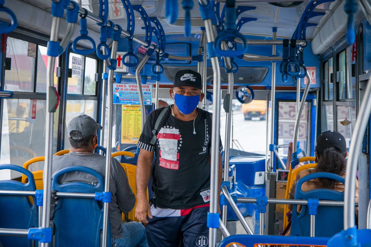 andresroche's tweet photo. ¡Súbete a las Rutas por la Reactivación y forma parte de quienes reactivan la economía de nuestra ciudad! 

En el bus todos deben ir sentados y portar obligatoriamente mascarillas, por tu seguridad y la de los demás. 

Poco a poco y de forma ordenada reactivamos nuestras vidas. https://t.co/Rm4W3KJAK8