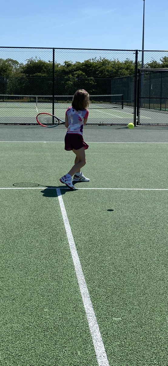 Lovely having an hour on court tomorrow <a href="/broughtontennis/">Broughton and District Tennis Club</a>. What an amazing club and lovely people as well. Really enjoyed playing there today.