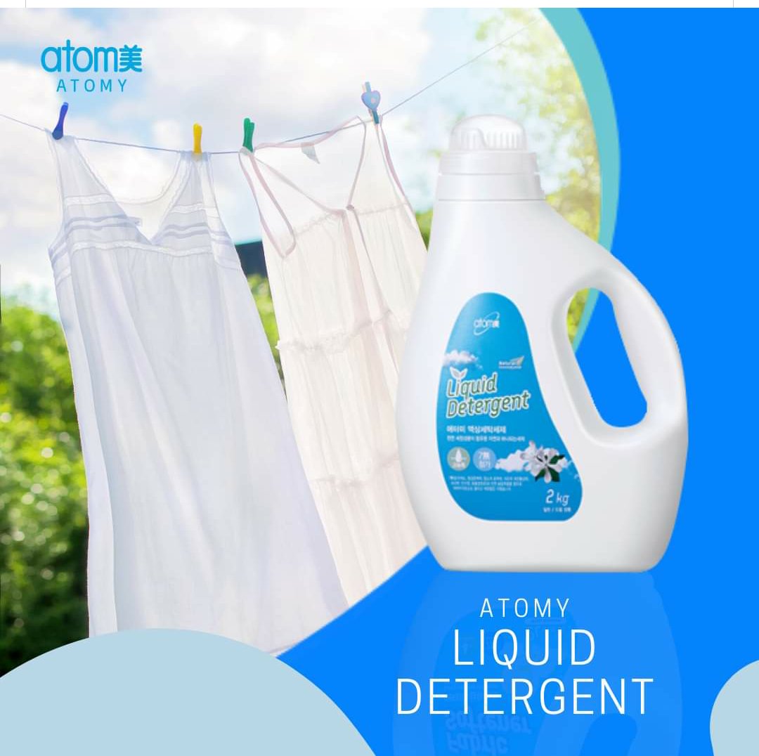 AtomySora's tweet image. Wash your clothes with Atomy Liquid Detergent it has a unique formula that removes various pollutants for complete wash.

A nature friendly detergent contains natural cleaning elements.
PM call or txt 09399391767