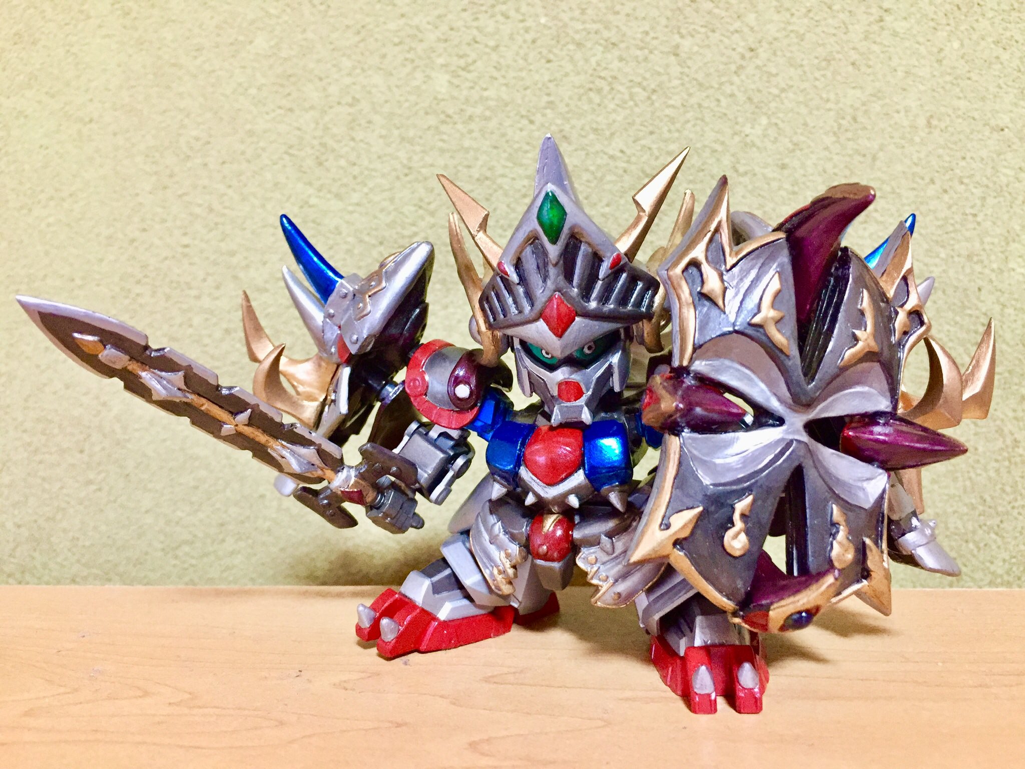 SDガンダム聖伝 最強の闘士 ガン消し 全13種セット ガン消し】武者ZZガンダム マグネットおまけ SDガンダム - メルカリ