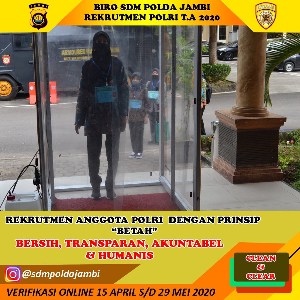 NgahJay's tweet photo. #sdmpoldajambi
#Rekruitmen_polri
#ssdm_polri
#penerimaanpolri2020 https://t.co/O8DvqtYns7