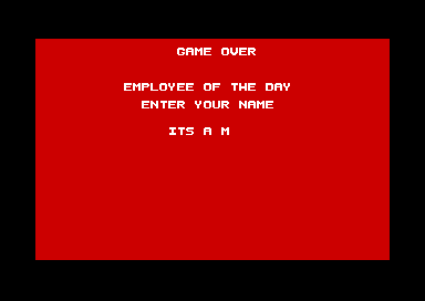 hayesmaker64's tweet photo. This was 3 weeks of pain, and by far the most difficult PART of making my first game in #6502assembly: But I finally got my high score board to work - I also wanted keyboard accessibility (unlike most C64 games which seem to forget a keyboard exists! https://t.co/9NaZZFeKFo