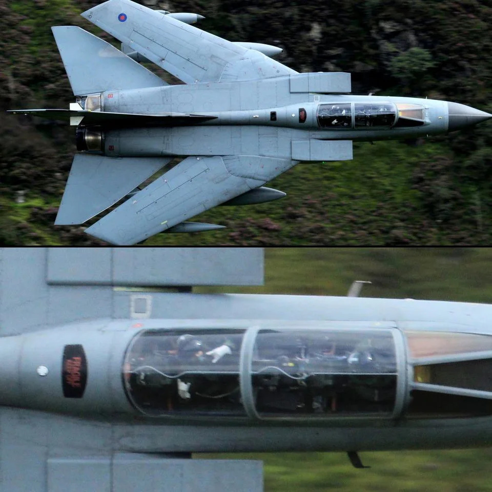 蛇乃目伍長 とりあえず後席はヒマみたいです それとこれらの写真が撮られた Mach Loop を マック ループ と日本語表記されるのを見て マッハ じゃないの と思ってたんですが正式には マッキンレー ループmachynlleth Loop だそうでたしかに