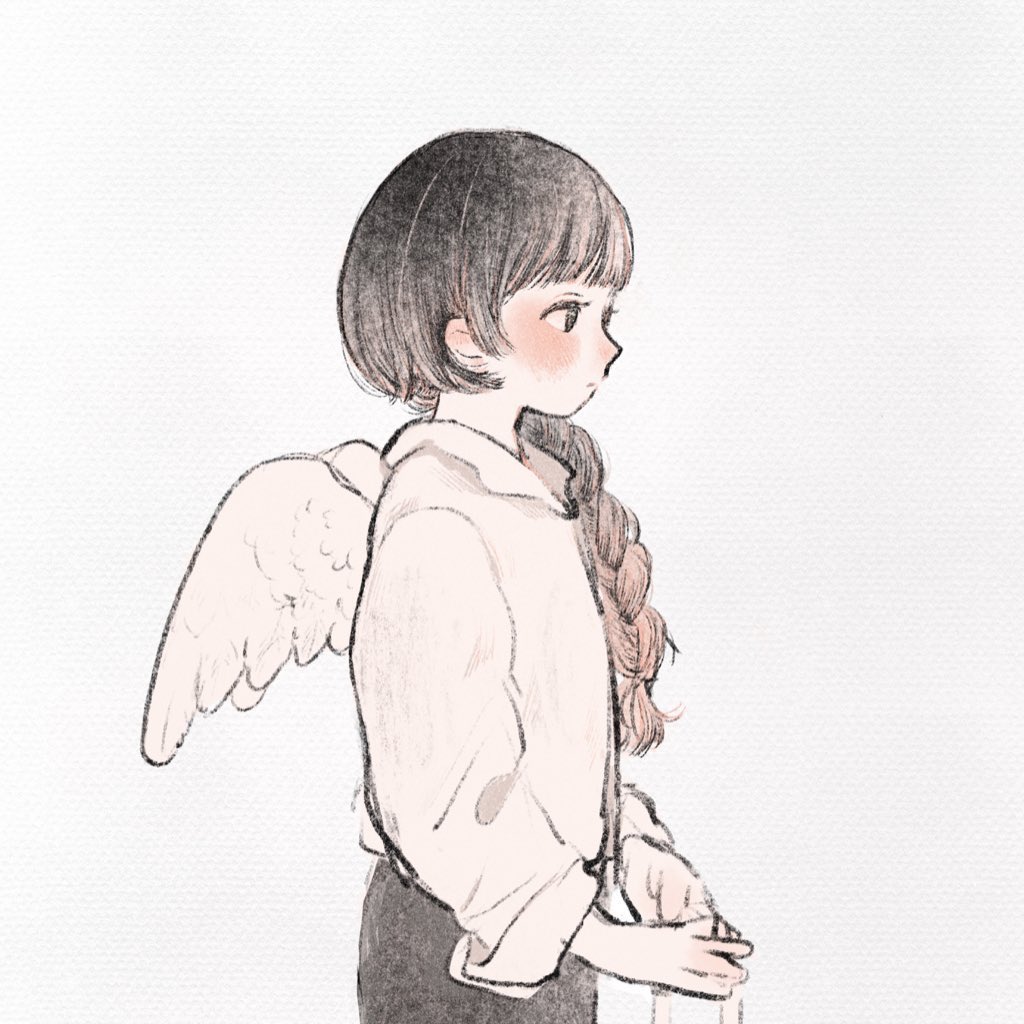 #みんなの描いた横顔が見たい 