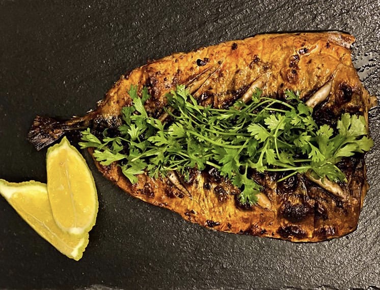 Broiled Mackerel with flavors of ginger and cloves that will leave you wanting more. Visit <a href="/ghastro_/">GHastro</a> for your #ghastroexperiece