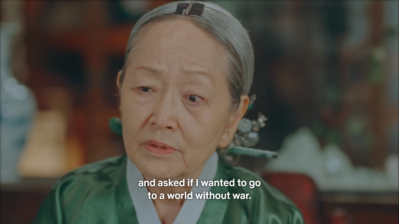 kdrama tweets on Twitter "lee gon's grandfather also travelled to the