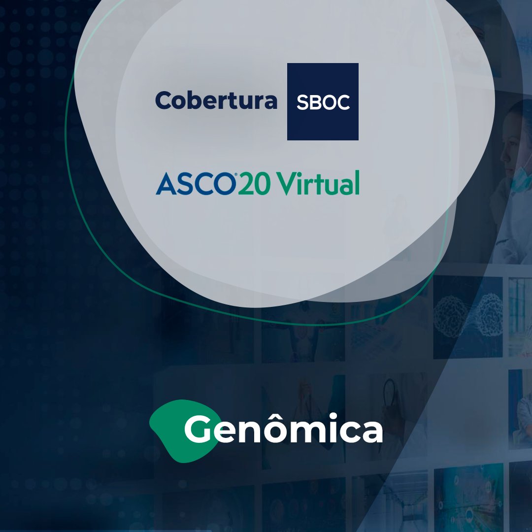 SBOC_Oncologia's tweet photo. O 1º vídeo da SBOC na #ASCO2020 já está no ar! Dr. Vladimir Lima, do Comitê de Genômica da entidade, conduz os comentários de Dr. Bernardo Garicochea, Dr. Alessandro Leal e Dr. Luiz Araújo sobre o genoma na oncologia: https://t.co/YcxOfck8AC. #ASCOvirtual #SBOCnaASCO https://t.co/Lgg3S7W7dd