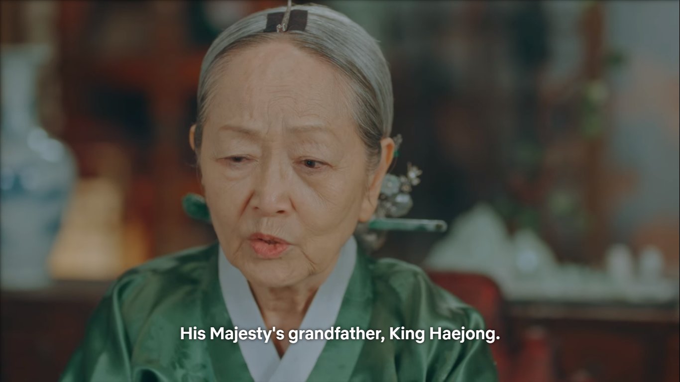 kdrama tweets on Twitter "lee gon's grandfather also travelled to the