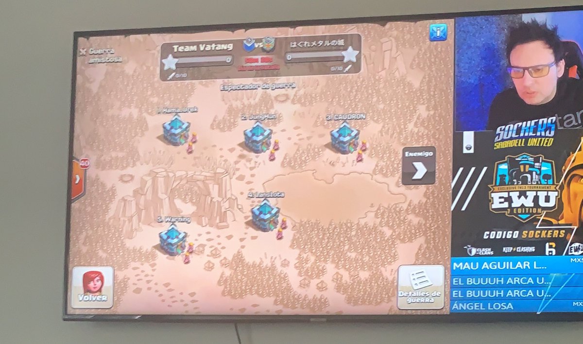 Con los buenos días. Disfrutando de un buen stream <a href="/Sockers_/">Sockers SU</a>