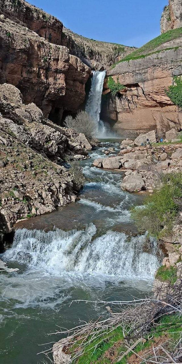 شلال تاخيارت على واد فلات