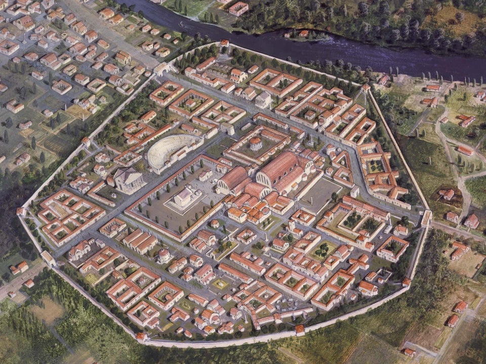 30. Aquae Sulis, present-day Bath (3rd century AC)Source:  http://shorturl.at/ijGOW 