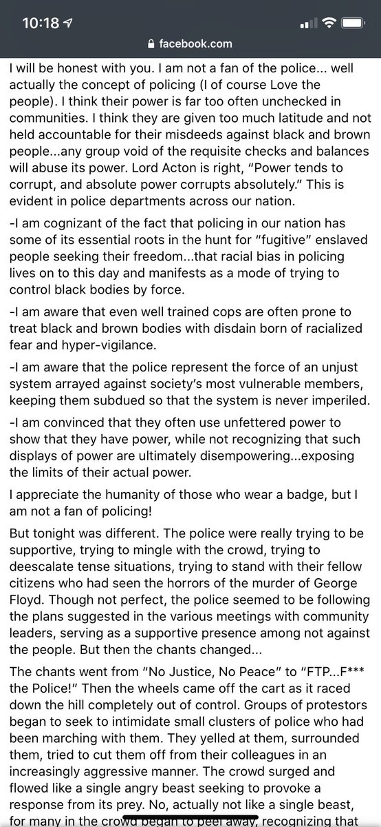 Another account from Charlotte about how things went south due to white agitators.