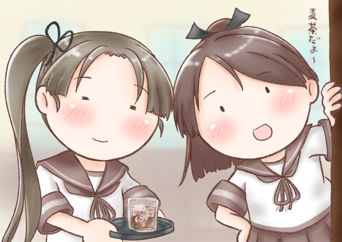 単独も良いが、やはり二人揃った方が最高なのですよ !
#人類は綾波を欲している #人類は敷波を欲している 