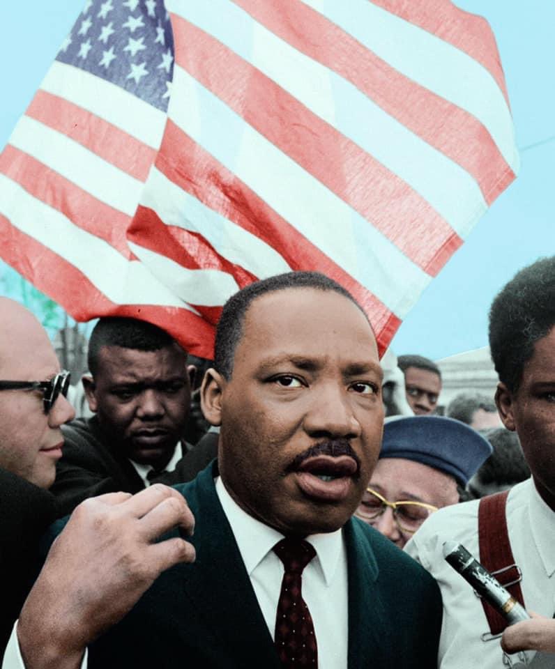 BerniceKing's tweet photo. My father on April 4, 1967, one year before he was assassinated: 

“I knew that I could never again raise my voice against the violence of the oppressed in the ghettos without having first spoken clearly to the greatest purveyor of violence in the world today: my own government.” https://t.co/1UVMdvOdfY