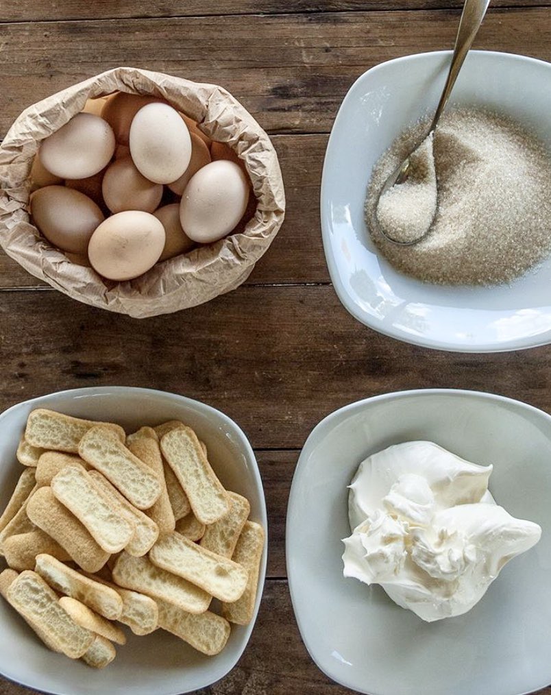 A little weekend inspiration friends. We’ll be posting this recipe on my YouTube Channel soon. But in the meantime, remember this simple rule for Tiramisu: 5 egg yolks x 5tbsp sugar x 500gr mascarpone. ❤️❤️ #Tiramisu