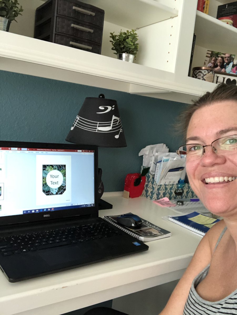 ANochlin's tweet photo. Summer bingo: Trying Something New selfie! New grade, new room, new theme! I’ve never had a “theme” in all my years teaching... School HAS to resume in August!! 🤞🏼🙏🏼 PS, another bingo! #kdepride #kdesummer https://t.co/SMUfYKsMaU