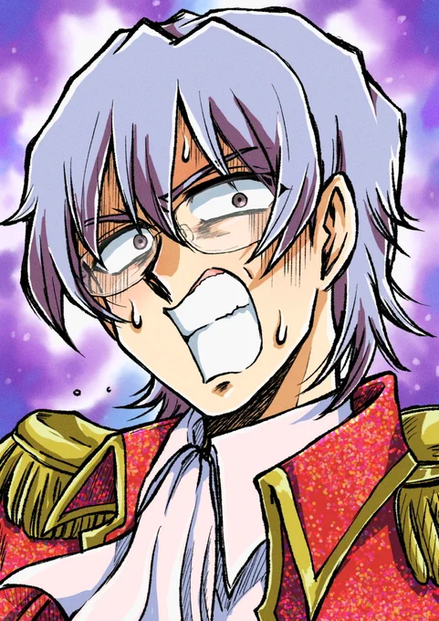 いそふらぼん肘樹先生(@hiziki3)の「神クズ⭐︎アイドル」のファンアートです!??推しは瀬戸内くんです?タテ線・理不尽・パニック状態の怒りメガネは最高…!??6/25発売の3巻も楽しみにしております!!! 
