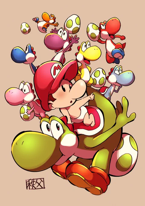 Commission: ヨッシーアイランド 