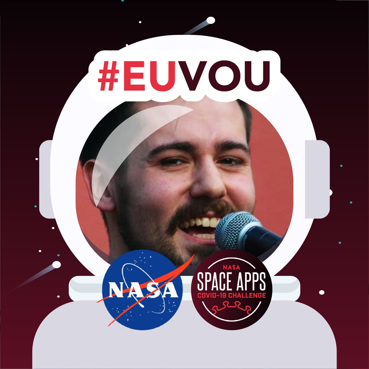 GSpaceapps's tweet image. Esse time de malucos por tecnologia é composto pelos integrantes...

João - Músico e professor, &quot;Sem música a vida seria um erro&quot;.

Instagram: @johnpicles
#spaceappsbrazil #nasaspaceapps