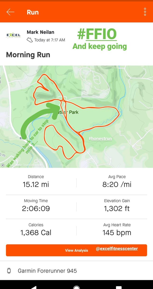 ExcelFitnessCen's tweet photo. #FFIO #keepgoing #honestday #honestrun #theyarenotallPRs #MorningRun https://t.co/YorXrFN2Cp