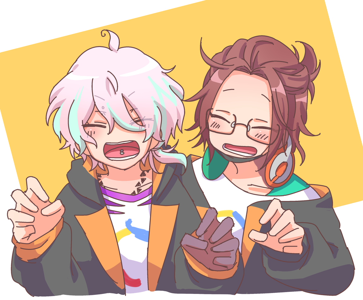 「【ハンセム】ライブの絵描いてなかった 今日ですね楽しみですね 」|真哉子のイラスト