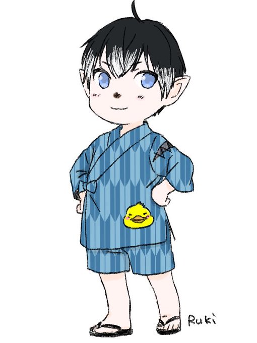 甚平のtwitterイラスト検索結果 古い順