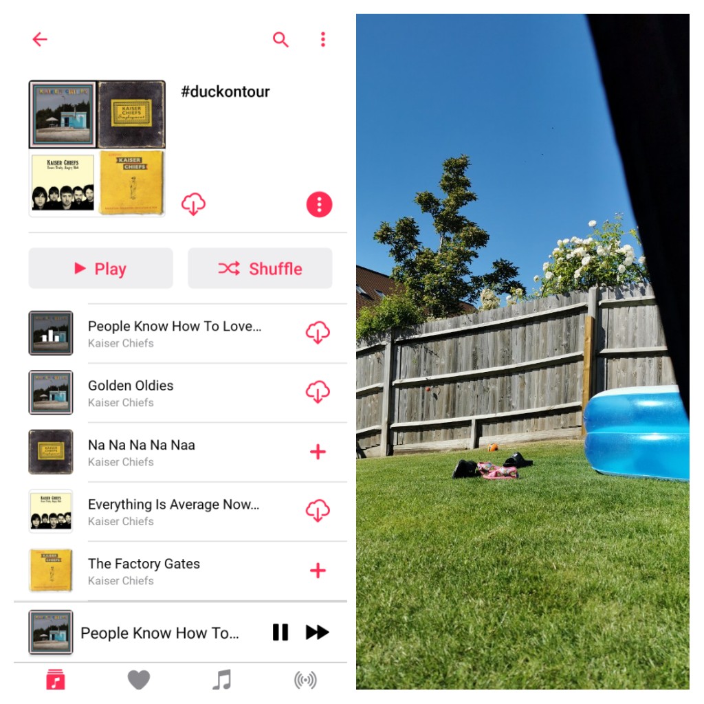 bethanyscarter's tweet photo. Should be at the Poppy pods this weekend! Instead we're camping in the garden, and whilst the kids are entertained I'm chilling with @KaiserChiefs @Rickontour @peanutkaiser @WhiteyKaiser @vjthedrummer @curlywand #duckontour #Covid19UK #lockdown #chilling #camping https://t.co/Rwl0tEsaYf